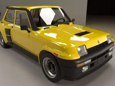 Renault 5 Turbo 2 3D model