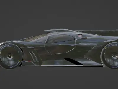 bugatti bolide 3D model