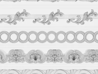 Trim Ornament 32 3D model