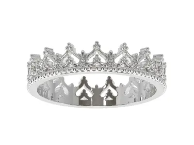 Crown ring  3D print model