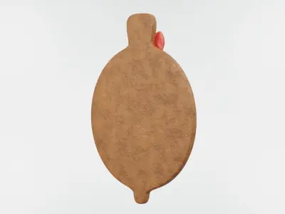 Gingerbread Christmas Cookie 13 3D model