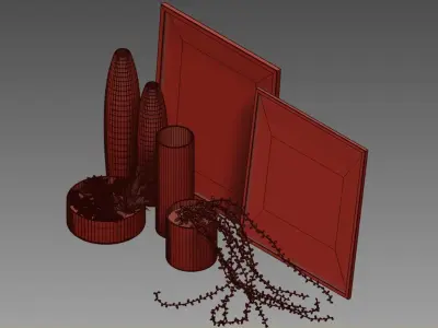 set612 planter 3D model