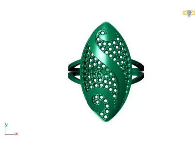 Women Ring STL Womens Ring 3d models 3D print model 3D print model 8