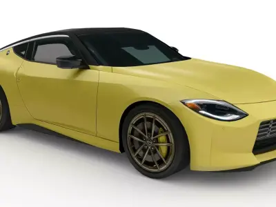 Nissan Z 2023 Low-poly 3D model