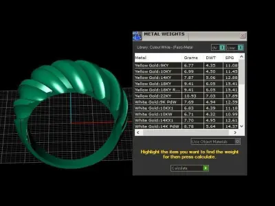 Luxury Men Fashion ring 3D printable model 3D print model