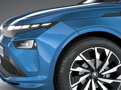 Skoda Enyaq 2025 3D model