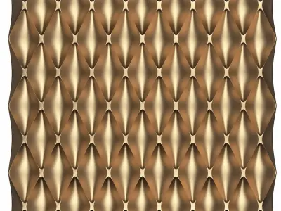 3D Wall Panel 03 Low-poly 3D model