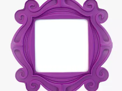 Frame - transparent 3D model