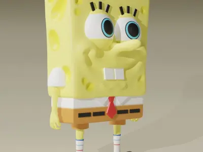 SPONGE BOB Free 3D print model