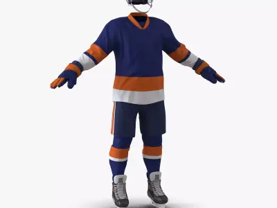 Hockey Equipment Generic 3 3D model