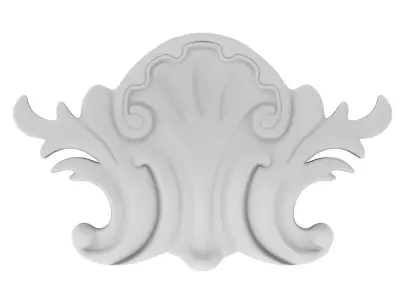 Cartouche Ornament 034 3D model