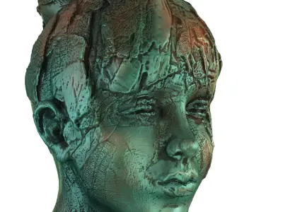 Sculpture by Beata Belanski Demko 3D model