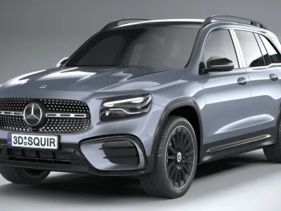 Mercedes-Benz GLB 2024 3D model