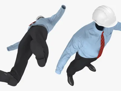 Construction Engineer Uniform  3D model