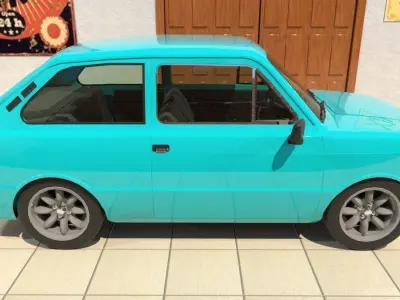 Fiat 133 1977 3D model
