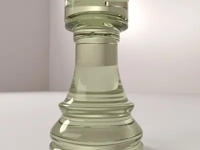 Rook Chess 3D model