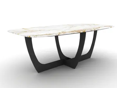 Baxter Romeo table 3D model