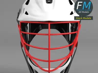 Field sport helmet 3D model