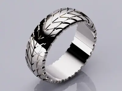 Tire Rings All Sizes Collection 3D print model
