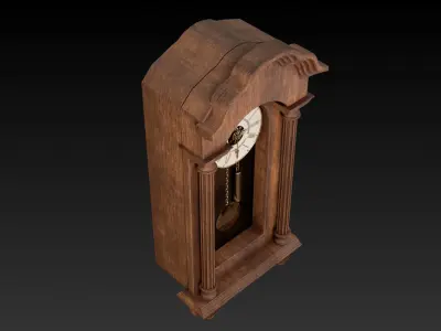 Old Clock 3D model