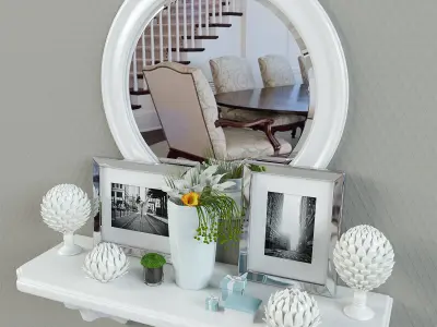 decor for a console 3D model