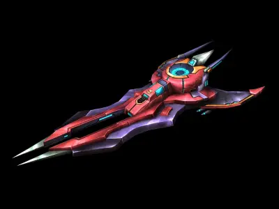 X Battleship 02 3D model