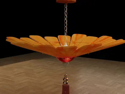 Chinese palace lantern 3D model