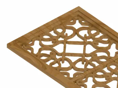 Decorative panel STL 3D model 29