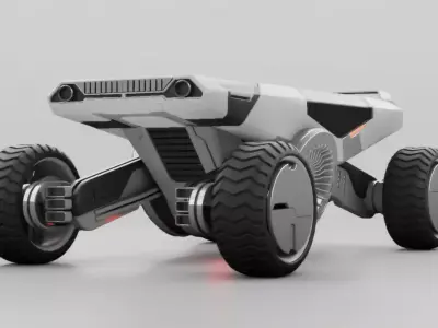 Planet explorer 3D model