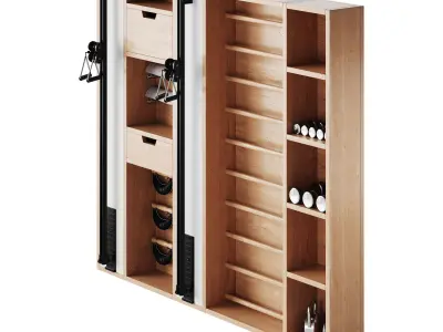 Gym equipment 02 3D model