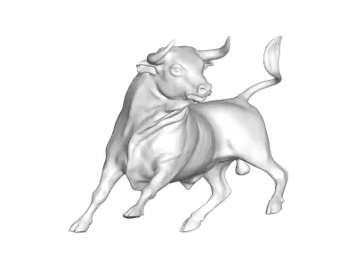 Bull  - 3D model
