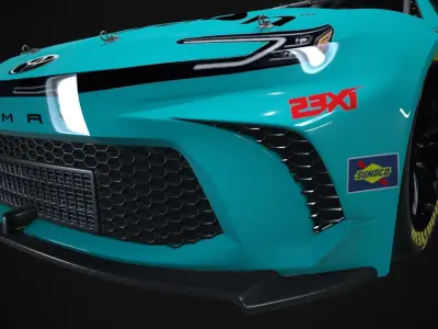 Nascar-toyota-camry-2024 3D model