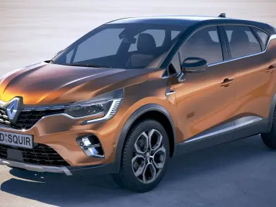 Renalut Captur 2020 3D model