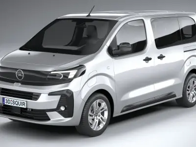 Opel Vivaro L1 Passanger 2024 3D model