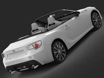 Toyota FT-86 Open Concept 2013 3D model
