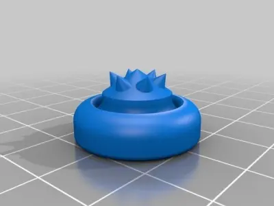 AG Thumbstick extender for PS4 3D model