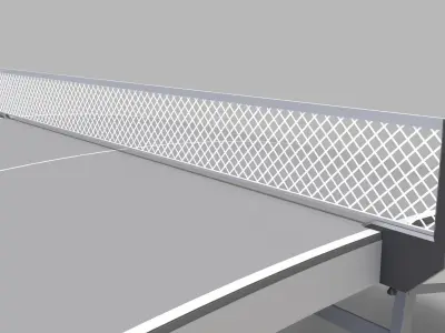 Teqball Table 3D model