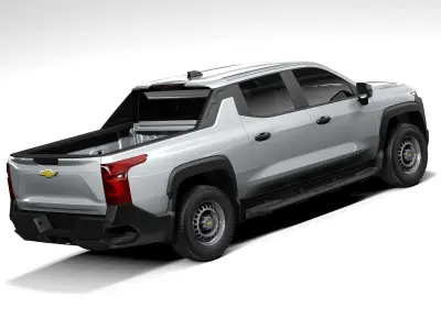 Chevrolet Silverado EV WT 2024 3D model