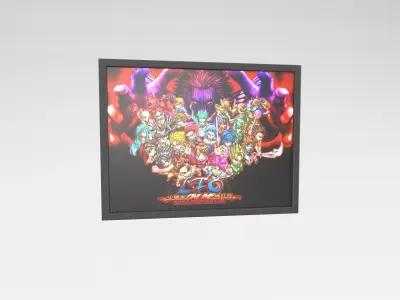 Little Fighter Online Painting v1 002 Free low-poly 3D model