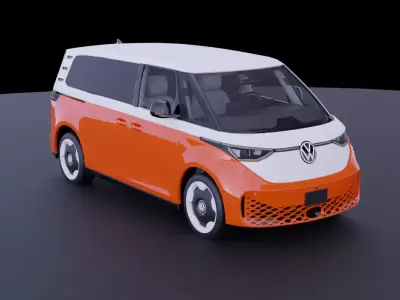 Volkswagen ID Buzz ProS 3D model