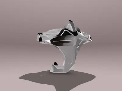 Black tiger 3D model