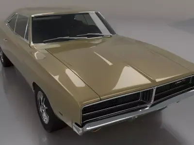 Dodge Charger 1969 3D model