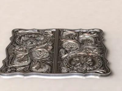 backgammon 1 3D print model