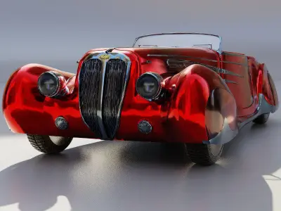 delahaye 165 3D model