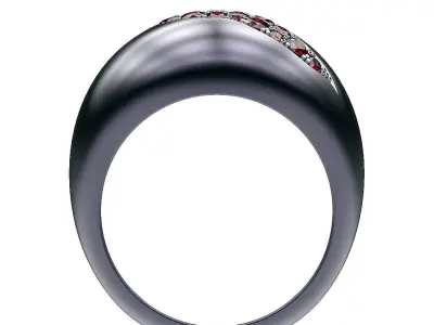 Cracked Ring 3D print model