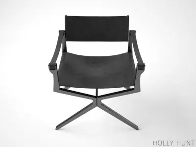 Holly Hunt Haka Director Chair 3D model