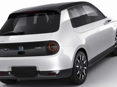 Honda-E 2020 3D model