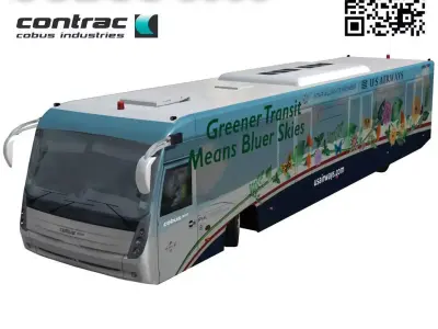 Cobus 3000 Philadelphia US Airways Low-poly 3D model