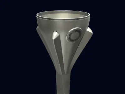 Concacaf Nations League Trophy 3D model