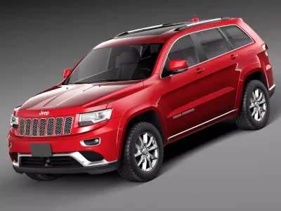 Jeep Grand Cherokee 2014 3D model